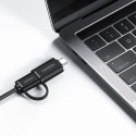 Ugreen HUB 4in1 USB-C - 4xUSB 3.0 5Gb/s 1m black (CR113)