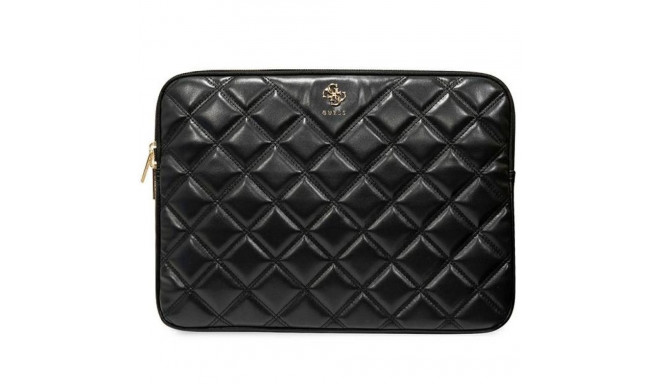 Guess Quilted 4G cover for a 14" laptop - black