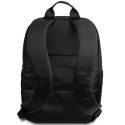 BMW Carbon & Blue Stripe backpack for a 16" laptop - black