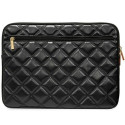 Guess Quilted 4G cover for a 16" laptop - black