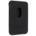 Audi Synthetic Leather magnetic wallet compatible with MagSafe - black