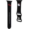 Hello Kitty Silicone Kitty Head Strap for Apple Watch 42/44/45/49mm - Black