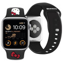 Hello Kitty Silicone Kitty Head Strap for Apple Watch 42/44/45/49mm - Black