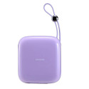 Joyroom powerbank 10000mAh Jelly Series 22.5W with built-in USB C cable purple (JR-L002)