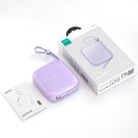 Joyroom powerbank 10000mAh Jelly Series 22.5W with built-in USB C cable purple (JR-L002)