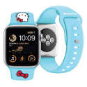 Hello Kitty Silicone Kitty Head strap for Apple Watch 38/40/41mm - blue