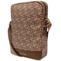 Guess Bag GUTB10HGCFSEW 10" brown/brown GCube Stripe Tablet Bag