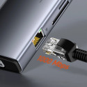 Baseus Metal Gleam 11in1 multifunctional USB Type C HUB - 3x USB 3.2 Gen 1 5Gbps / USB Type C PD 100