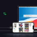 Ugreen US387 Lightning - USB-C MFI PD cable 20W 480Mb/s 1m - black