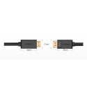 Ugreen unidirectional DisplayPort to HDMI Cable 4K 30Hz 32 AWG 2m Black (DP101 10202)