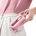 Joyroom mini powerbank 10000mAh Colorful Series 22.5W with 2 built-in USB C and Lightning cables pin