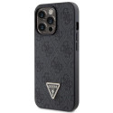 Guess GUHCP13XP4TDSCPK case for iPhone 13 Pro Max 6.7" - black Crossbody 4G Metal Logo