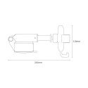 Baseus telescopic gravity car holder for the windshield black (SUYL-TK01)