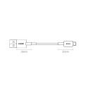 Baseus Superior USB - Lightning cable 2.4A 1 m White (CALYS-A02)