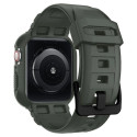 Spigen RUGGED ARMOR "PRO" Apple Watch 4 / 5 / 6 / 7 / 8 / SE (44 / 45 MM) MILITARY GREEN