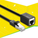 Ugreen NW112 11282 Network Ethernet Cable RJ45 (Female) - RJ45 (Male) F/UTP Cat. 6 1 Gbps 3m - black