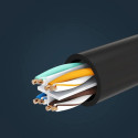 Ugreen NW112 11282 Network Ethernet Cable RJ45 (Female) - RJ45 (Male) F/UTP Cat. 6 1 Gbps 3m - black