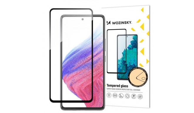 Wozinsky Full Glue Tempered Glass Samsung Galaxy A54 5G 9H Full Screen Tempered Glass with Black Fra