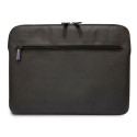 BMW Carbon&Perforated sleeve for a 16" laptop - black