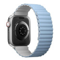 Uniq Revix strap for Apple Watch 1/2/3/4/5/6/7/8/SE/SE2/Ultra 42/44/45/49mm - white and blue