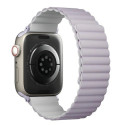 Uniq Revix strap for Apple Watch 1/2/3/4/5/6/7/8/SE/SE2/Ultra 42/44/45/49mm - lilac-white