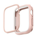 Uniq Moduo case for Apple Watch 4/5/6/7/8/SE/SE2 44/45mm - pink and white