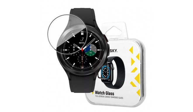 Wozinsky Watch Glass hybrid glass for Samsung Galaxy Watch 4/5 40 mm black