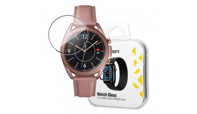 Wozinsky Watch Glass Hybrid Glass for Samsung Galaxy Watch 3 41 mm Black