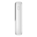 Baseus Qpow power bank 10000mAh built-in USB Type-C cable 22.5W Quick Charge SCP AFC FCP white (PPQD