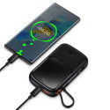 Baseus Qpow power bank 10000mAh built-in USB Type-C cable 22.5W Quick Charge SCP AFC FCP white (PPQD