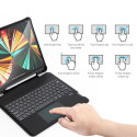 Choetech Keyboard Case Cover for iPad Pro 12.9' 2020 / 2021 Wireless Bluetooth Keyboard Black (BH-01