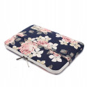 Canvaslife Sleeve for a 13-14" laptop - navy blue and white