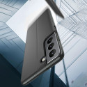 Eco Leather View Case elegant case with a flip cover and stand function for Samsung Galaxy S22 + (S2