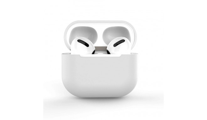 AirPods Pro Case Silicone Soft Earphone Cover White (Case C)