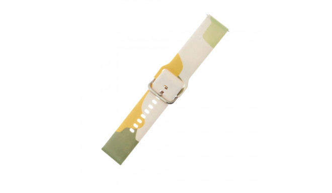 Strap Moro for Samsung Galaxy Watch 45 / 46 / 47 mm silicone bracelet watch band - pattern 14