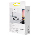 Baseus CATYS-B01 USB-C - USB-C PD QC FCP cable 100W 5A 480Mb/s 1m - black