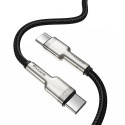 Baseus Cafule Series Metal Data USB-C / USB-C PD QC SCP 100W 5A 1 m cable - black