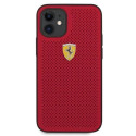 Ferrari FESPEHCP12SRE iPhone 12 mini 5.4" red/red hardcase On Track Perforated