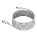 Baseus 2x USB cable - USB Type C fast charging Power Delivery Quick Charge 40 W 5 A 1.5 m white (TZC