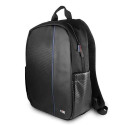 BMW Carbon Navy Stripe backpack for a 16" laptop - black