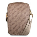 Guess 4G Uptown bag for a 10" tablet - brown