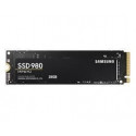 SSD|SAMSUNG|980|250GB|M.2|PCIE|NVMe|MLC|Write speed 1300 MBytes/sec|Read speed 2900 MBytes/sec|2.38m