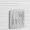 Pott FURU SQUARE LOW - valge