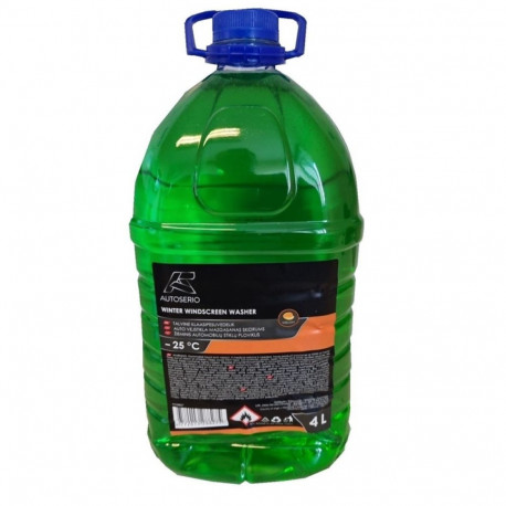 AUTOSERIO klaasipesuvedelik -25°C 4L