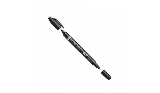 INK MARKER MARKAL DUAL TIP BLACK