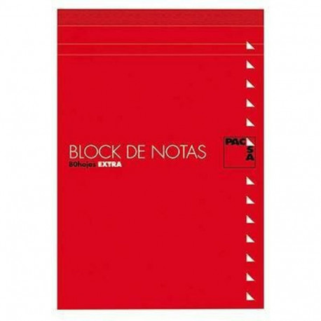 Märkmik Pacsa 1/8" 1/8 80 Lehed 4 mm Trükitud ruudustik 10 Tükid, osad