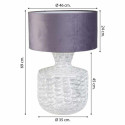 Galda lampa Alexandra House Living Balts Dzelzs 35 x 69 x 35 cm