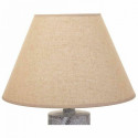 Galda lampa Alexandra House Living Sudrabs Polirezīns 220-240 V 14 x 51 x 14 cm