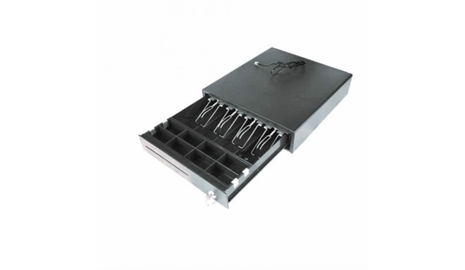 Cash Register Drawer iggual IRON-15 Black