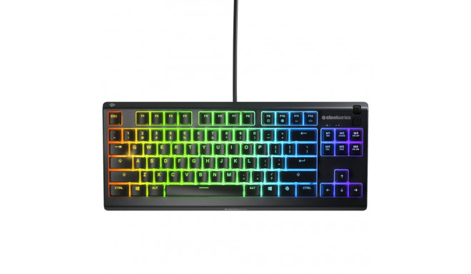 Mänguriklaviatuur SteelSeries APEX 3 TKL Hispaaniakeelne Qwerty